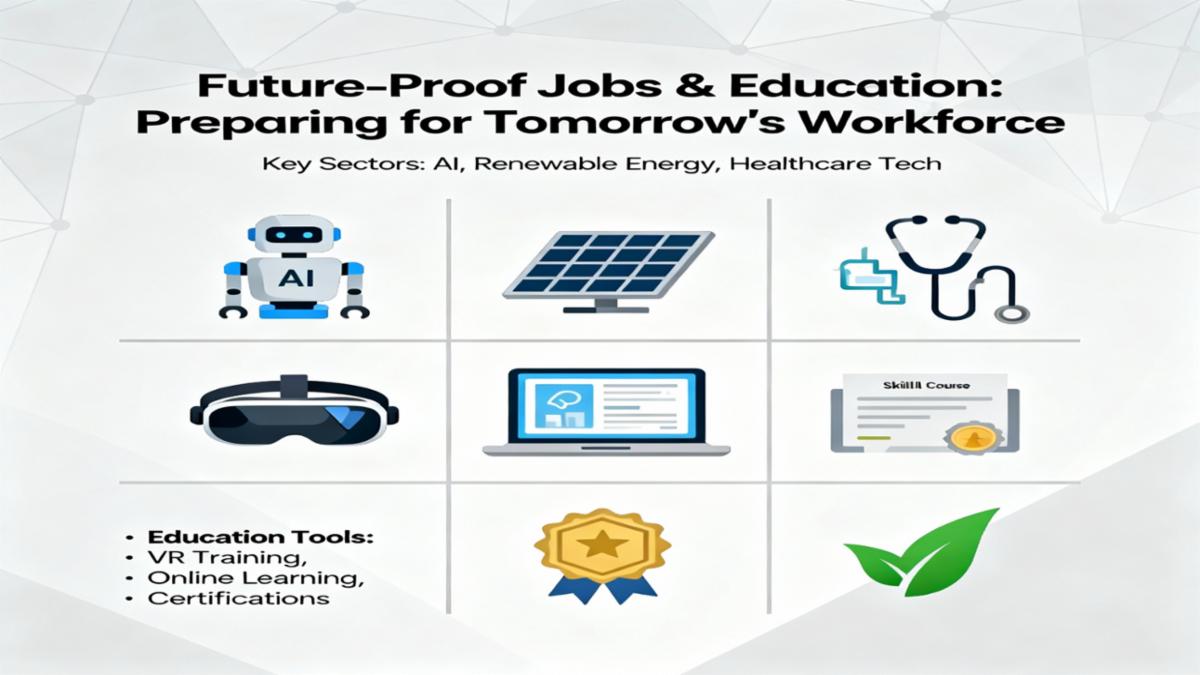 Future-Proof Jobs and Education: Top Careers & Learning Paths in 2025